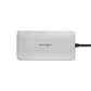 Hub USB Kensington UH1400p, USB-C, HDMI, USB 3.0, Lector de Tarjetas, Plateado - Miniatura 3