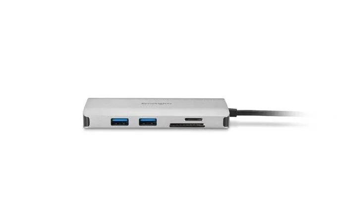 Hub USB Kensington UH1400p, USB-C, HDMI, USB 3.0, Lector de Tarjetas, Plateado 4