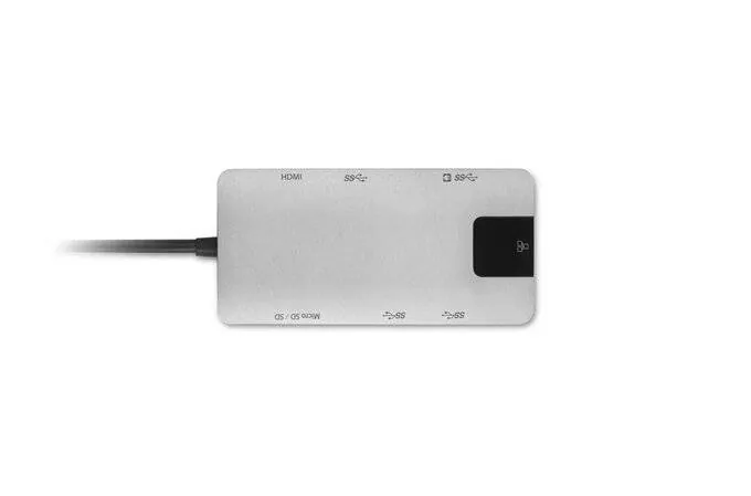 Hub USB Kensington UH1400p, USB-C, HDMI, USB 3.0, Lector de Tarjetas, Plateado 5