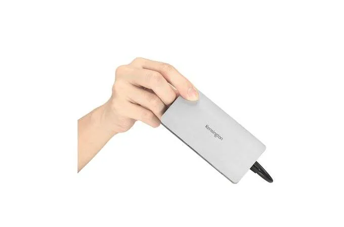 Hub USB Kensington UH1400p, USB-C, HDMI, USB 3.0, Lector de Tarjetas, Plateado 8