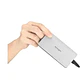 Hub USB Kensington UH1400p, USB-C, HDMI, USB 3.0, Lector de Tarjetas, Plateado - Miniatura 8