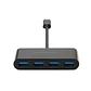 Hub USB-C CH1200 de 4 puertos a 10 Gbps K33478WW - Miniatura 2