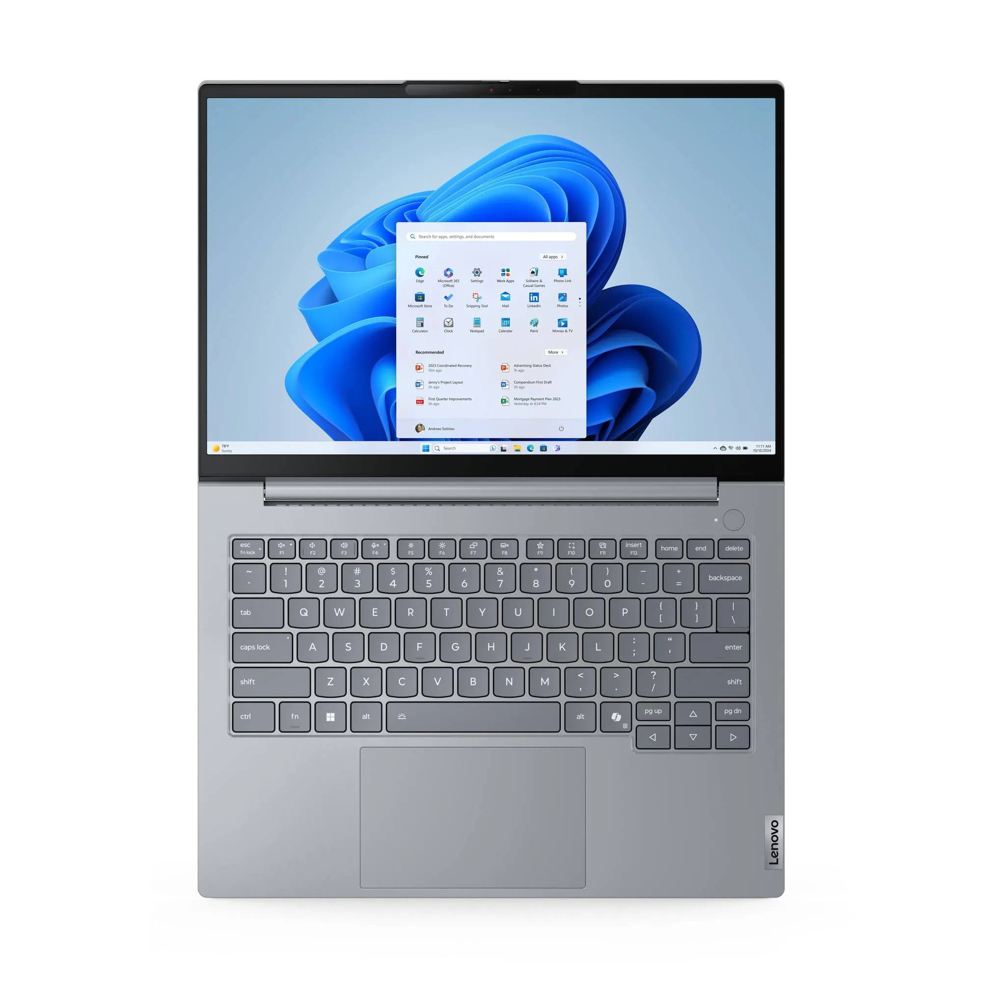 Notebook Lenovo ThinkBook 14 Gen 8 - Intel Core 5 210H, 16GB RAM, 512GB SSD, 14