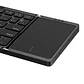 Teclado Inalámbrico Plegable con Panel Táctil, Bluetooth 5.0, Klip Xtreme KCK-650S-BK - Español - Miniatura 2