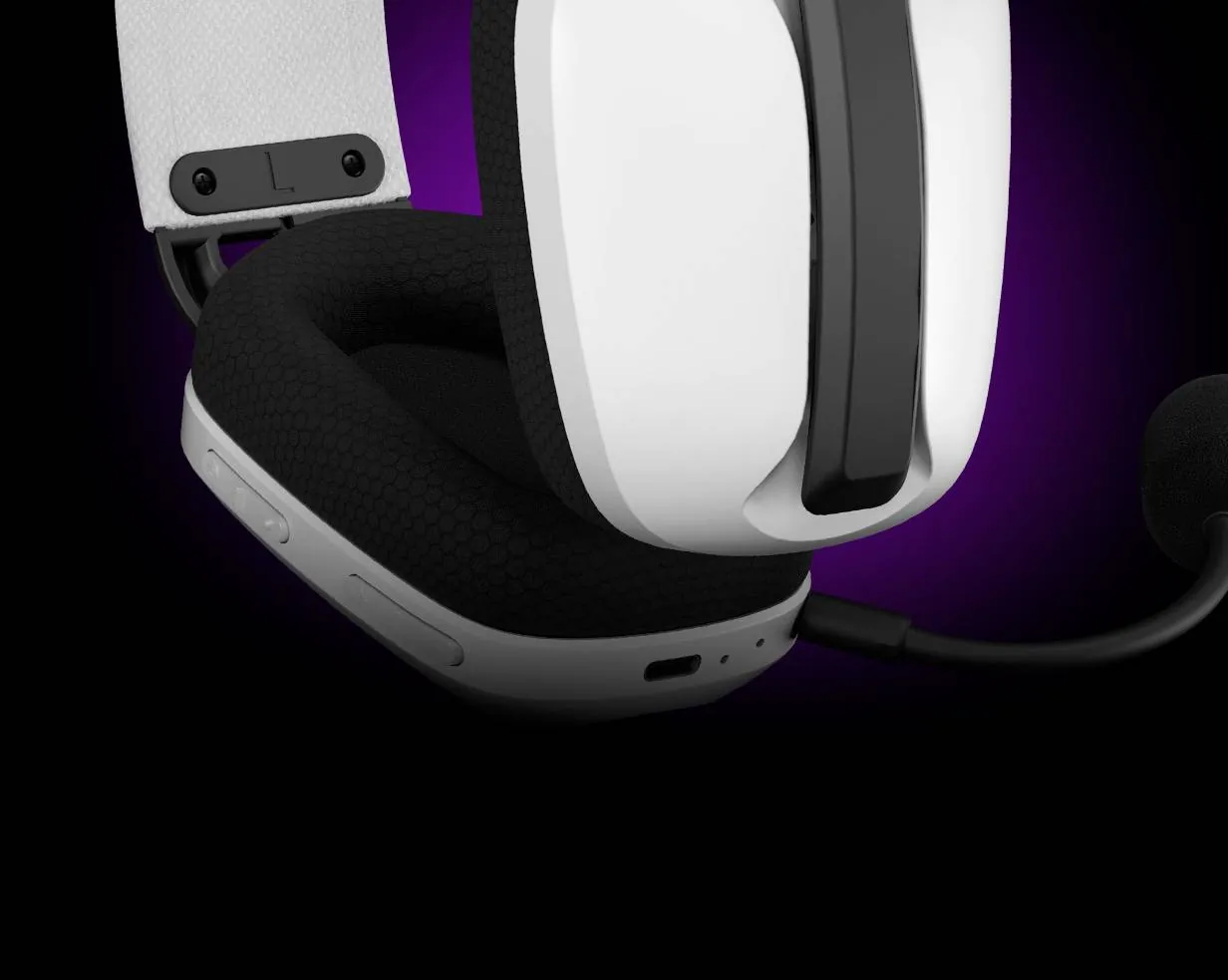 Audífonos Gamer Primus Arcus 360BT PBH-360W, Inalámbrico, Bluetooth 5.3, Micrófono Removible, Blanco 2
