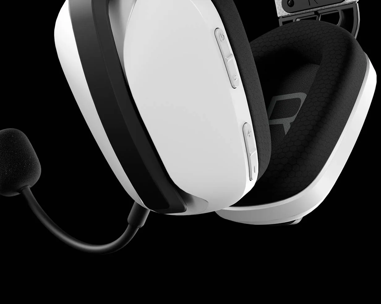 Audífonos Gamer Primus Arcus 360BT PBH-360W, Inalámbrico, Bluetooth 5.3, Micrófono Removible, Blanco 4