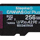 Memoria microSD Kingston Canvas Go! Plus 256GB microSD V30 + Adaptador SD - Miniatura 6
