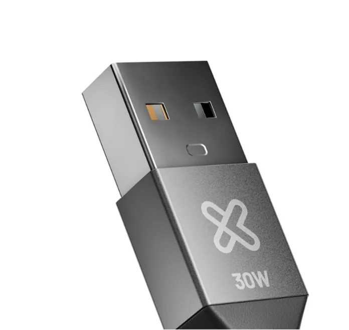 Cable Trenzado USB-A a USB-C Klip Xtreme PowerGo 050 30W 1M 4