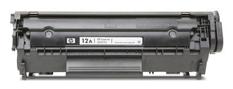 Cartucho de Tóner Original HP 12A Negro LaserJet, Rendimiento: ~2.000 páginas 1