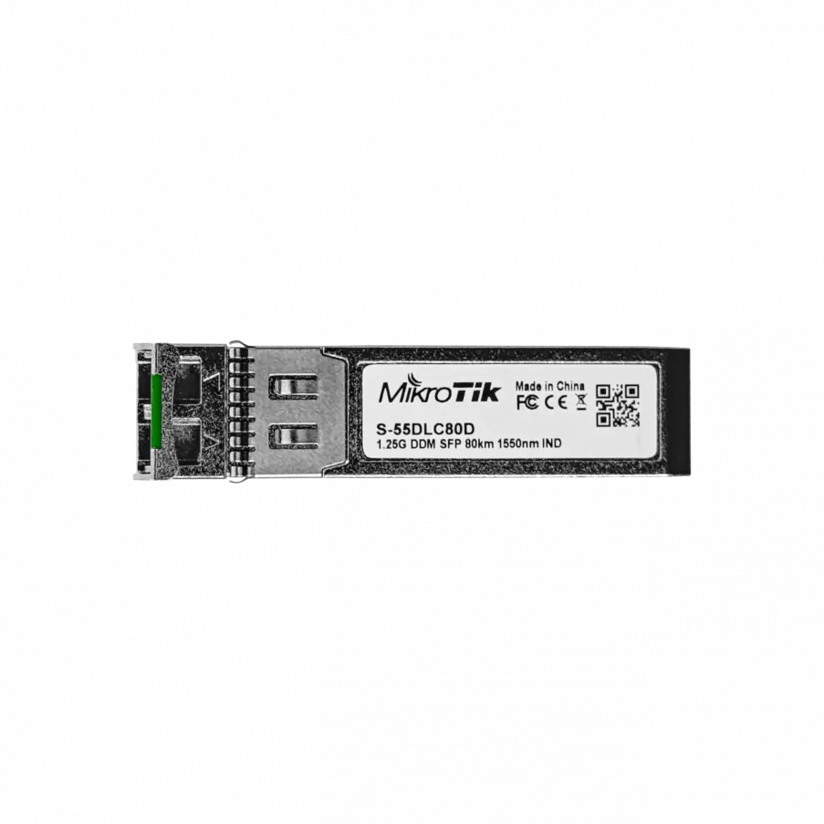 SFP Mikrotik 2-LC 80km DDM SM 1550nm  1,25G 2-LC LC-DX MonoModo 3