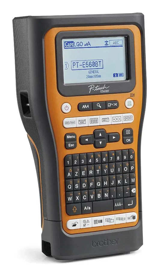 Rotuladora Industrial Portátil con Bluetooth y Maletín, Brother PT-E560BTVP 4