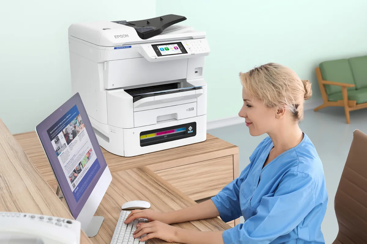 Impresora Multifuncional WorkForce Pro EM-C8100 A3 a Color 7