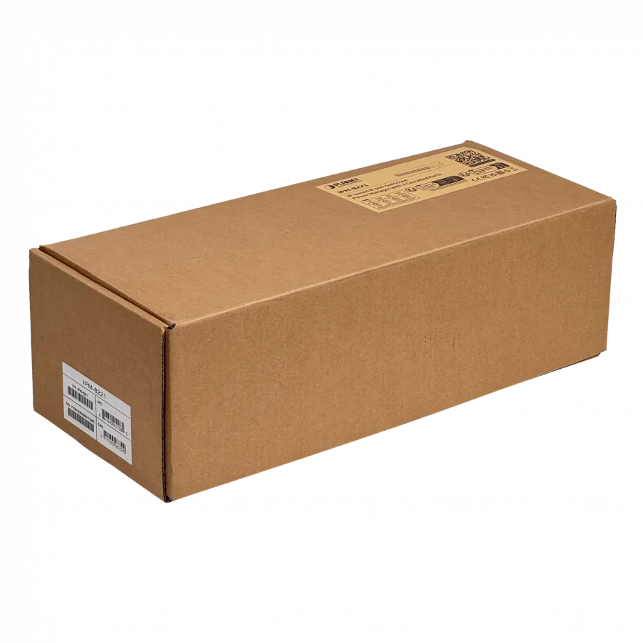 PDU PLANET  1-in-C20 8-out-C13 1-LAN-control-IP Temp/Humed/Amp 2-COM 5