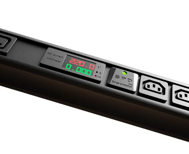 PDU Forza FPD-3012M0U Meter 220V L-6-30P 1PH 6-C19 24-C13 0U 4