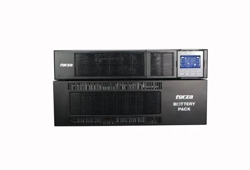 UPS en línea Forza FDC-210KMR, 10000VA, 10000W, Doble conversión en línea, LCD, USB / SNMP / RS-232 3