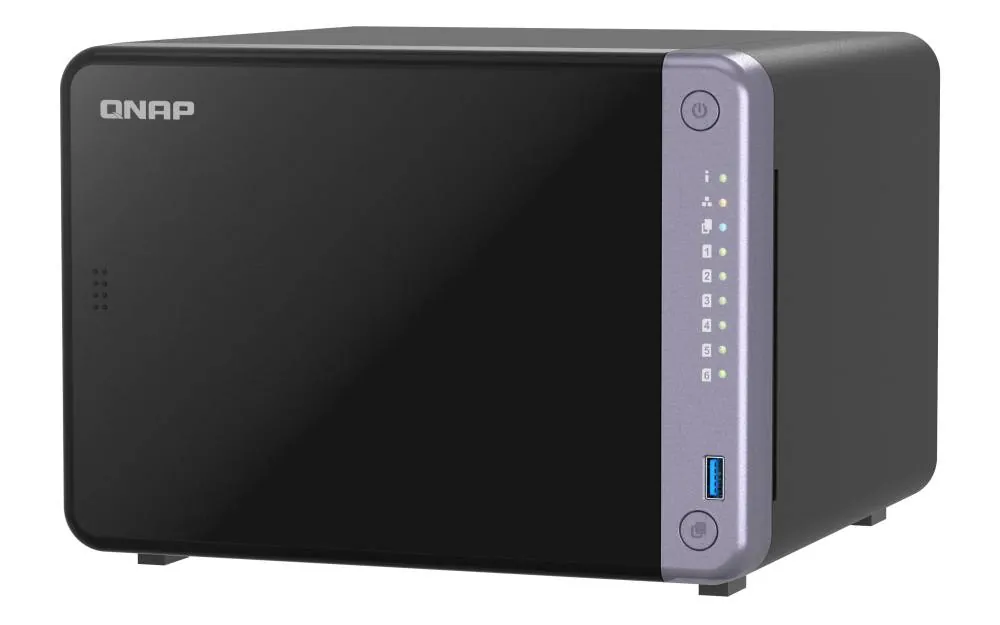 Servidor NAS QNAP TS-632X-4G - 6 Bahías, 10GbE, ARM Quad-Core, 4GB RAM 5