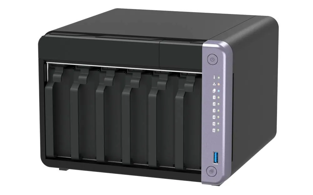 Servidor NAS QNAP TS-632X-4G - 6 Bahías, 10GbE, ARM Quad-Core, 4GB RAM 6
