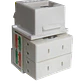 Modulo Blanco Cat6 U/UTP Punchable Keystone Conector Hembra RJ45 - Miniatura 3