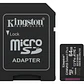 Tarjeta MicroSDXC 64GB Kingston SDCS3 Canvas Select Plus 100MB/s Clase 10 A1 + Adaptador SD - Miniatura 4