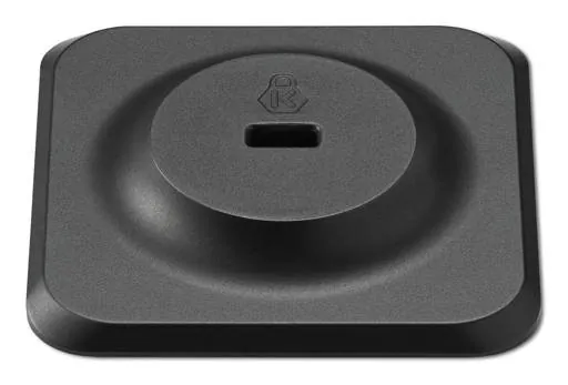 Adaptador para ranura Nano de seguridad Kensington K65029 kit aluminio negro 7mm 6