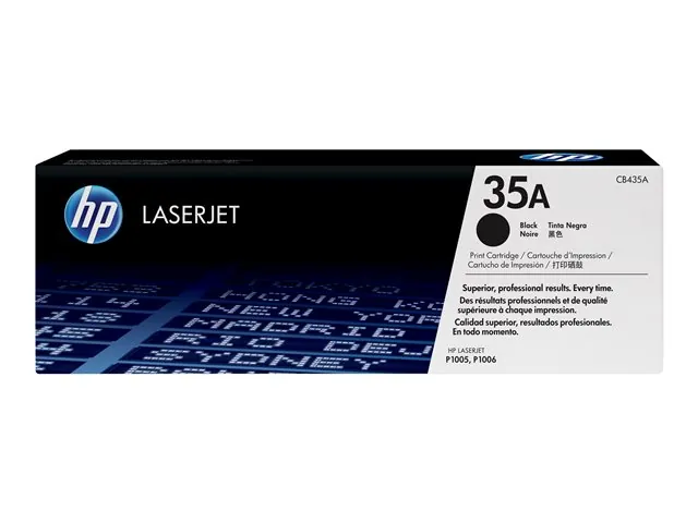 Cartucho original de tóner negro HP 35A LaserJet (CB435A) 2
