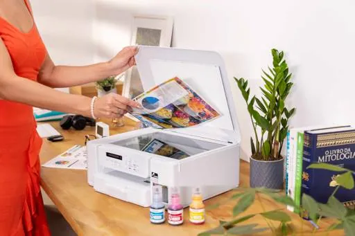 Impresora multifuncional tinta color Brother DCP-T536DW InkBenefit Tank, Wi-Fi, Dúplex Automático 4
