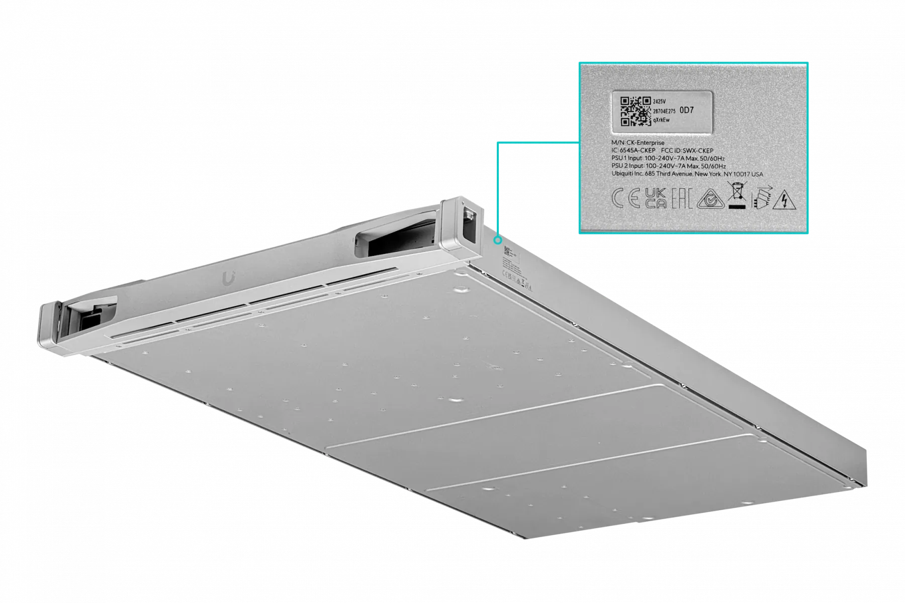 Controlador Gestión Masiva, 10G SFP+, Redundancia, UniFi Cloud Key Enterprise, 1x10G SFP+, 1xGbE RJ45 4