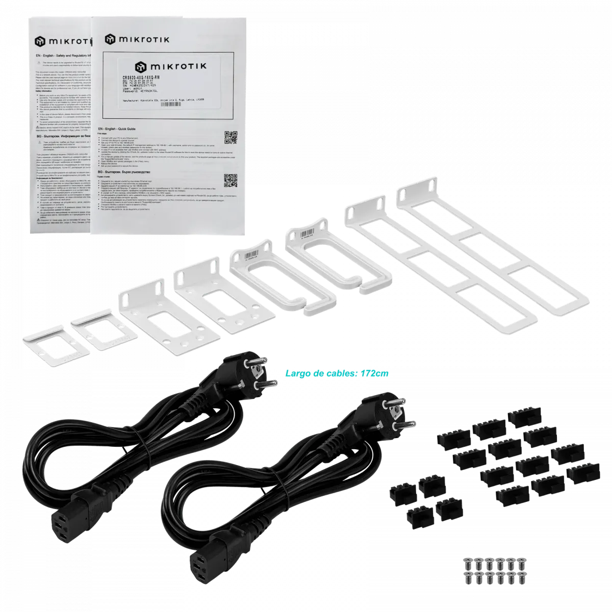Switch MikroTik CRS520-4XS-16XQ-RM, 16 Puertos QSFP28 100G, 4-SFP28 25G, Rackmount 5