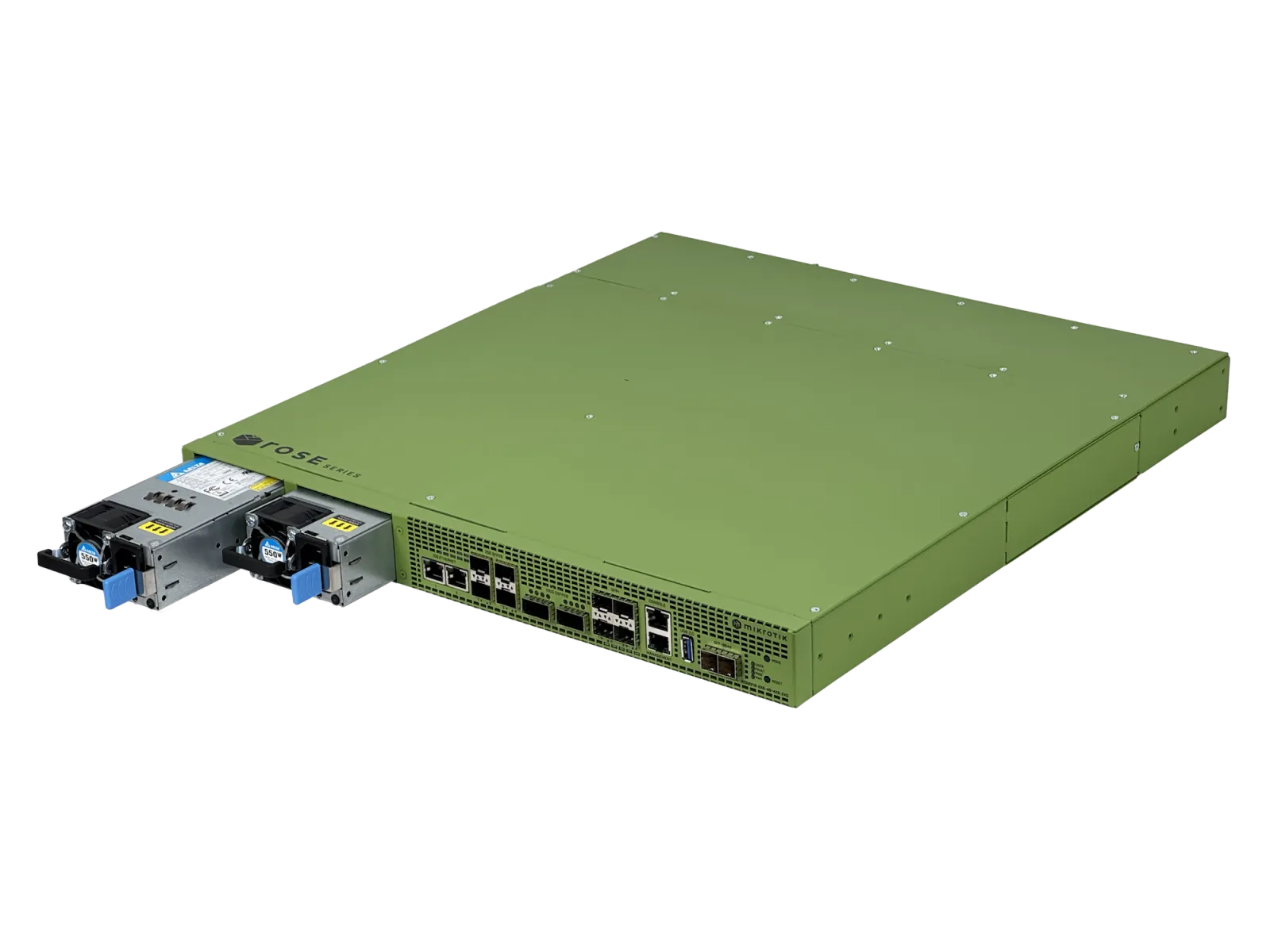 Servidor de Datos MikroTik RDS2216-2XG-4S+4XS-2XQ on 20 Bahías U.2 NVMe, Conectividad de hasta 100G 2