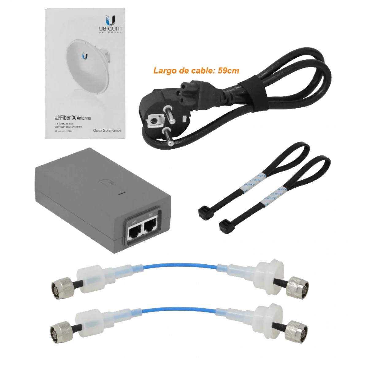 Radio de Retorno con Antena de Plato Ubiquiti airFiber 11 High-Band - 2