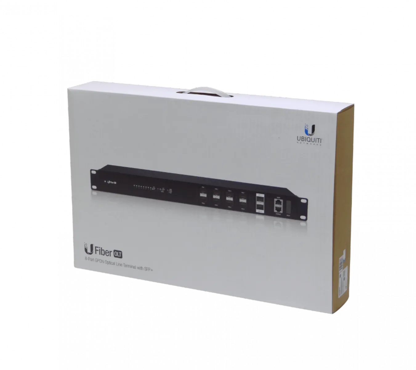 OLT GPON con 8 Puertos GPON, 2 SFP+ 10Gbps, Gestión IP, para Red FTTH, Ubiquiti UF-OLT 5