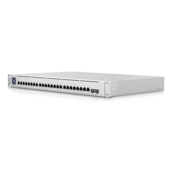 Switch Gestionado de Capa 3 con 24 x 10G y 2 x SFP28 de 25G, Ubiquiti UniFi Switch EnterpriseXG 24 7
