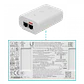 Puente Inalámbrico de Largo Alcance, Ubiquiti airFiber 60 XR, Velocidad Máxima Hasta 5.4 Gbps - Miniatura 5
