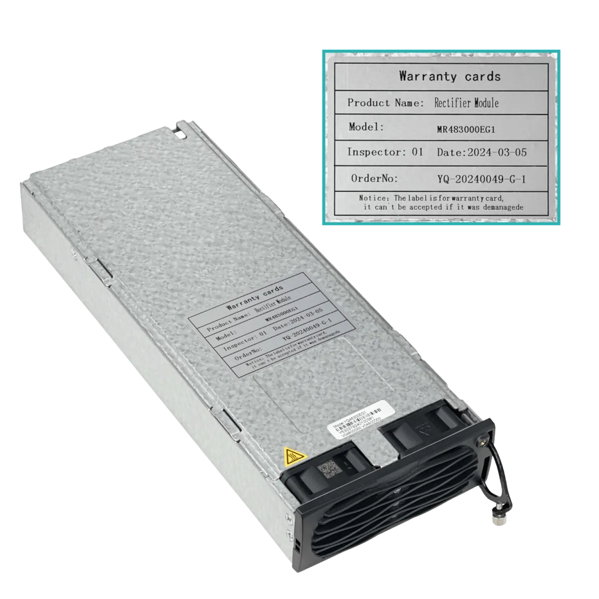 Fuente de Alimentacion Conmutada out-53V Max-200A Trifasica YQ48200A 4