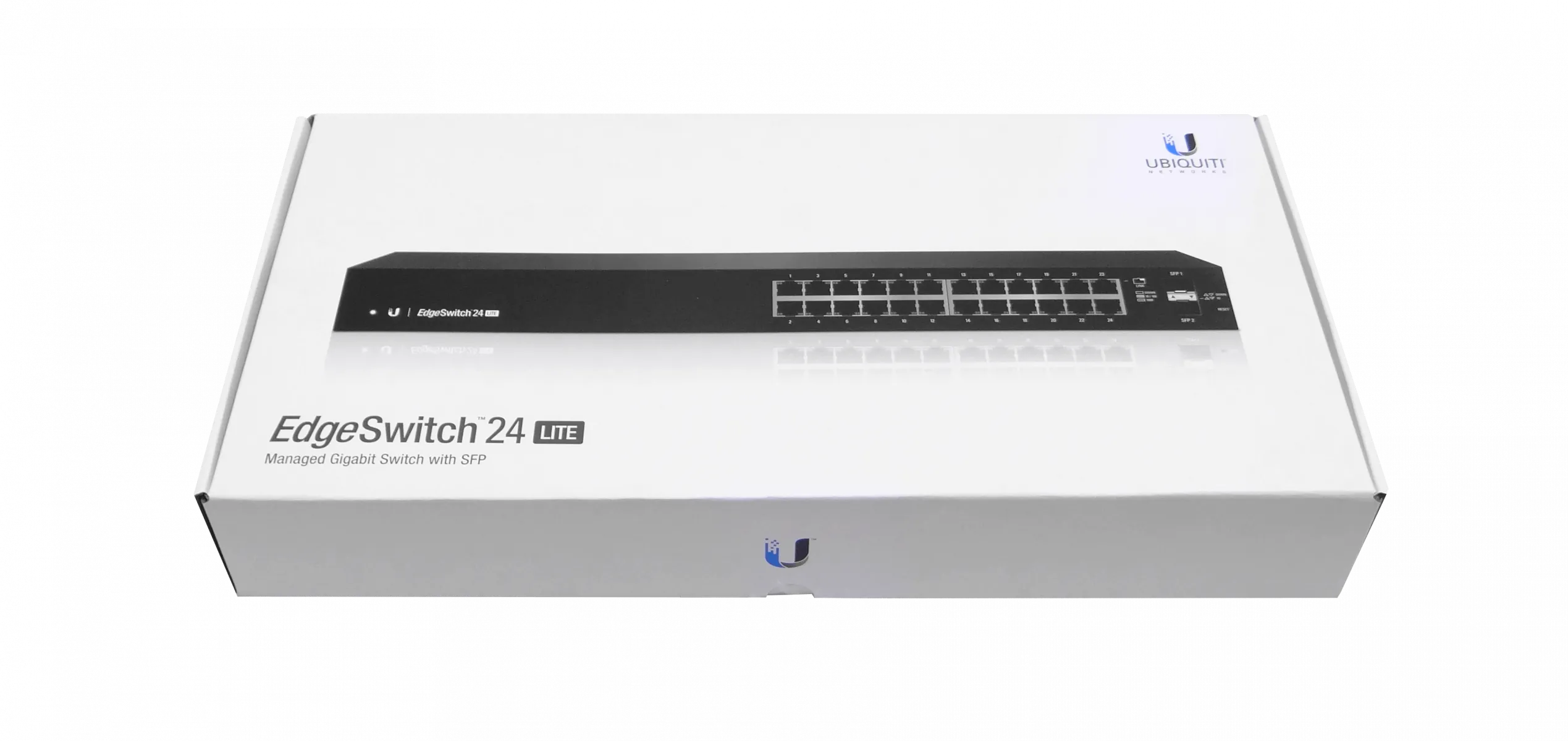Switch Empresarial con 24 Puertos Gigabit y 2 SFP+, EdgeSwitch 24 Lite 4