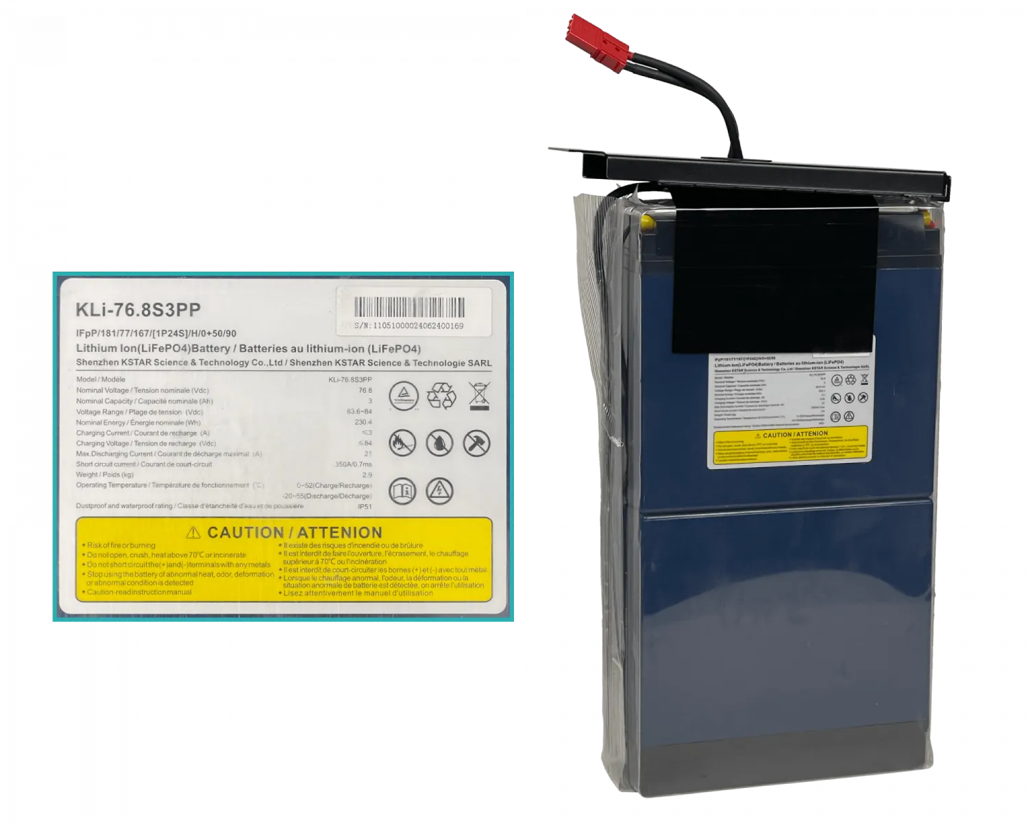 UPS Enersafe ESOL RTH-L 2KVA – Batería Ion Litio, 2000W, Rack/Torre, Online (Doble Conversión) 5