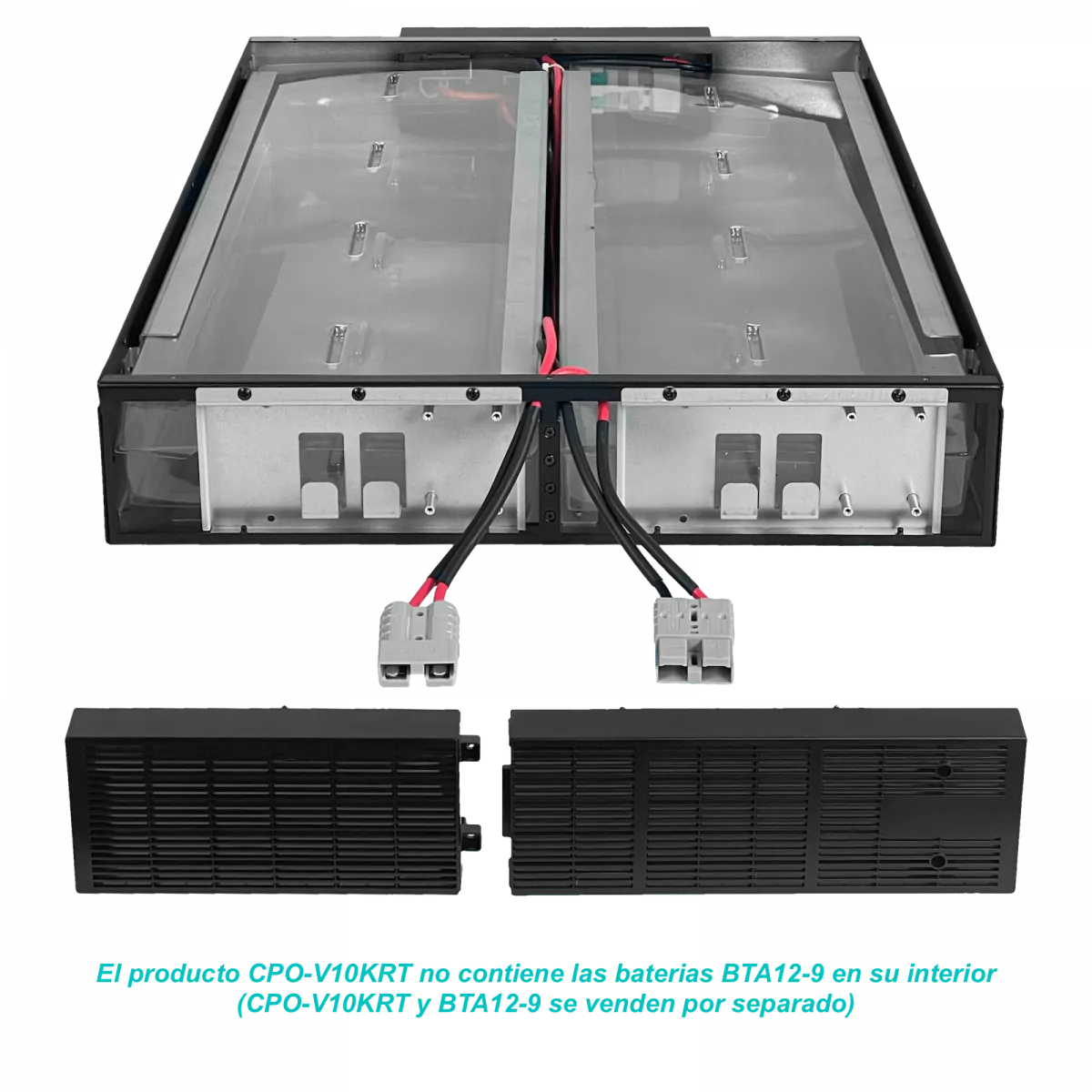 UPS CITO CPO-V10KRT Online 10kVA 4U, 0ms, Incluye 20 Baterías, Protección Crítica 9