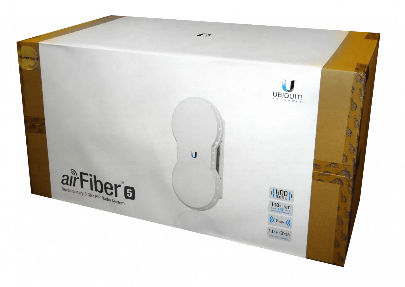 Enlace Inalámbrico Ubiquiti airFiber 5U AF-5U de 5 GHz y 1.2+ Gbps 6