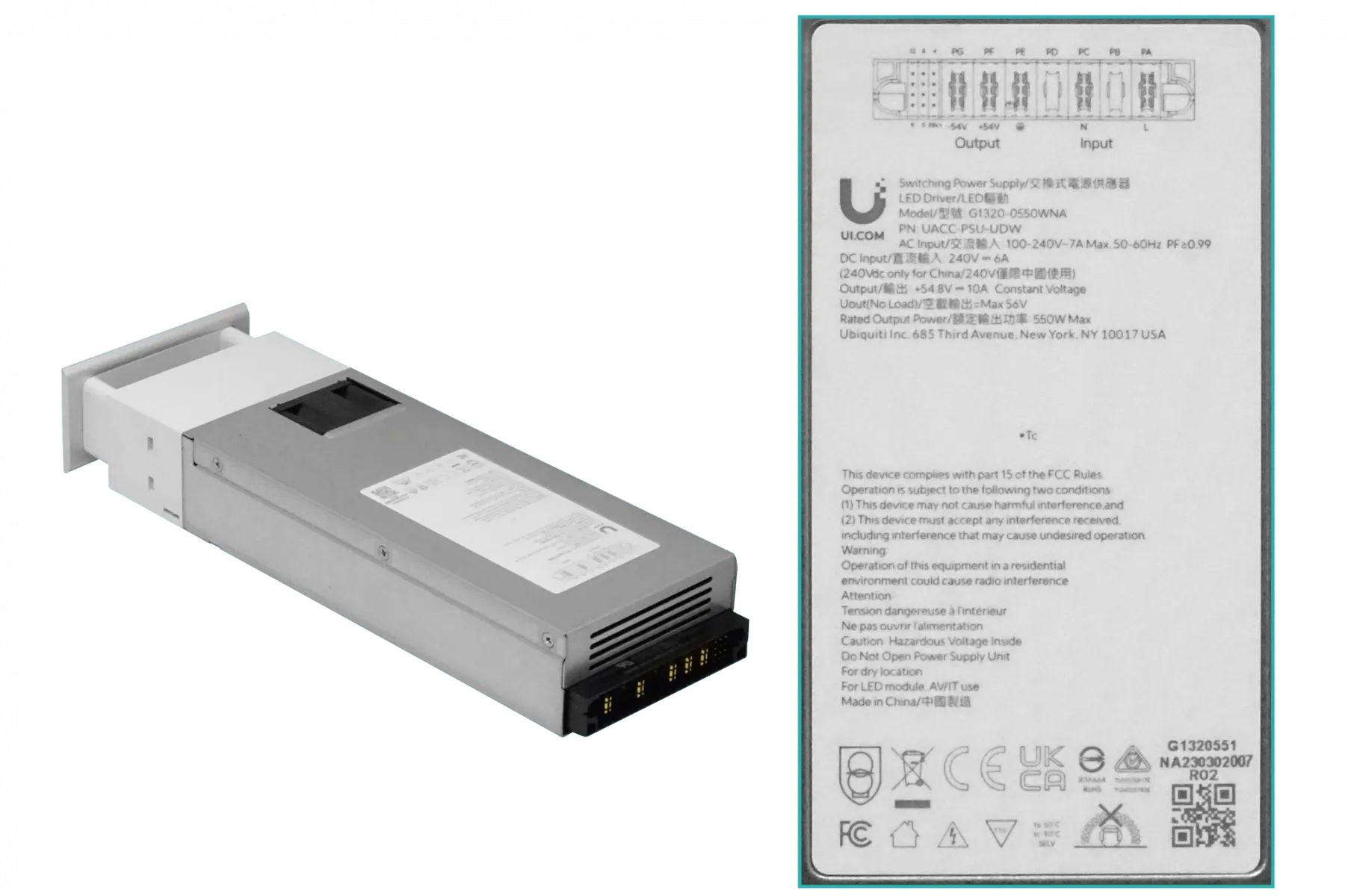 Consola Wi-Fi 6 con PoE, Puertos SFP+ y Gestión en la Nube,Ubiquiti UniFi Dream Wall (UDW) 3