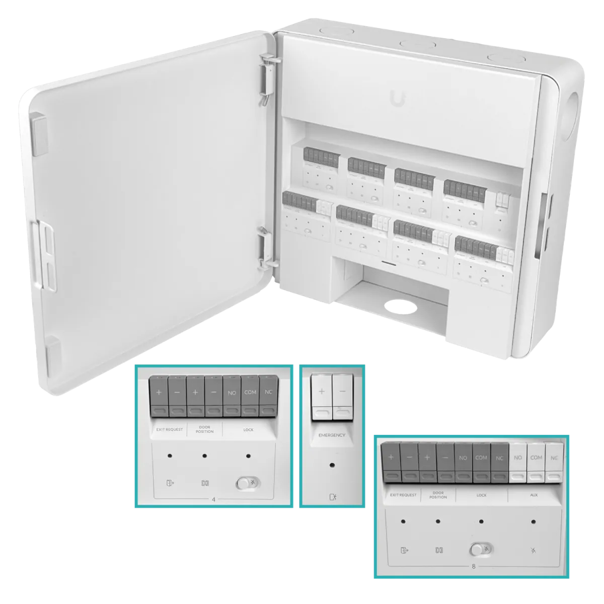 Controlador Avanzado para Sistemas de Acceso UniFi Enterprise Access Hub EAH-8 3