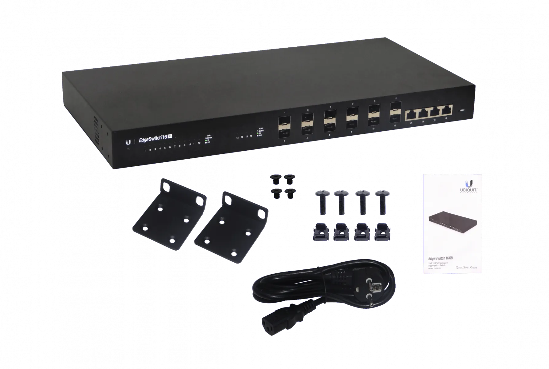 Switch L3 Ubiquiti ES-16-XG EdgeSwitch 12x10GbE SFP+ +4x10GbE RJ45 gestionado 2