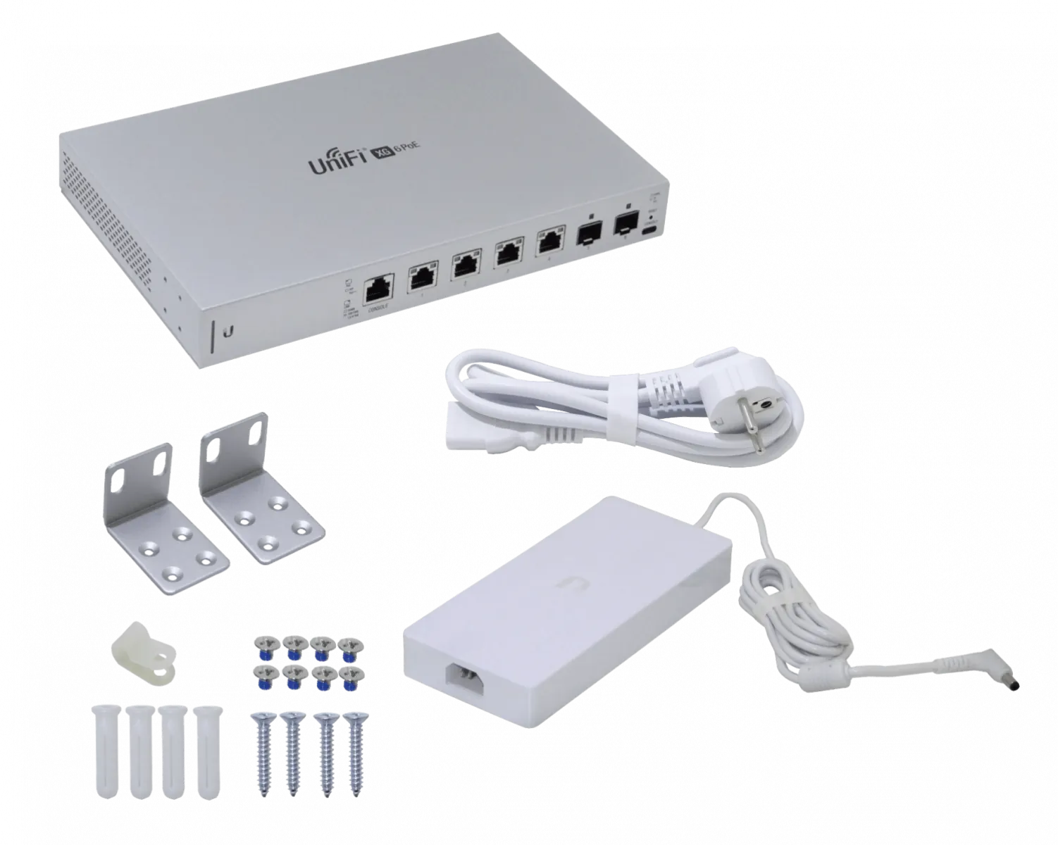 Switch PoE++ con 6 Puertos 10G para Redes Avanzadas, UniFi Switch XG 6 PoE 5
