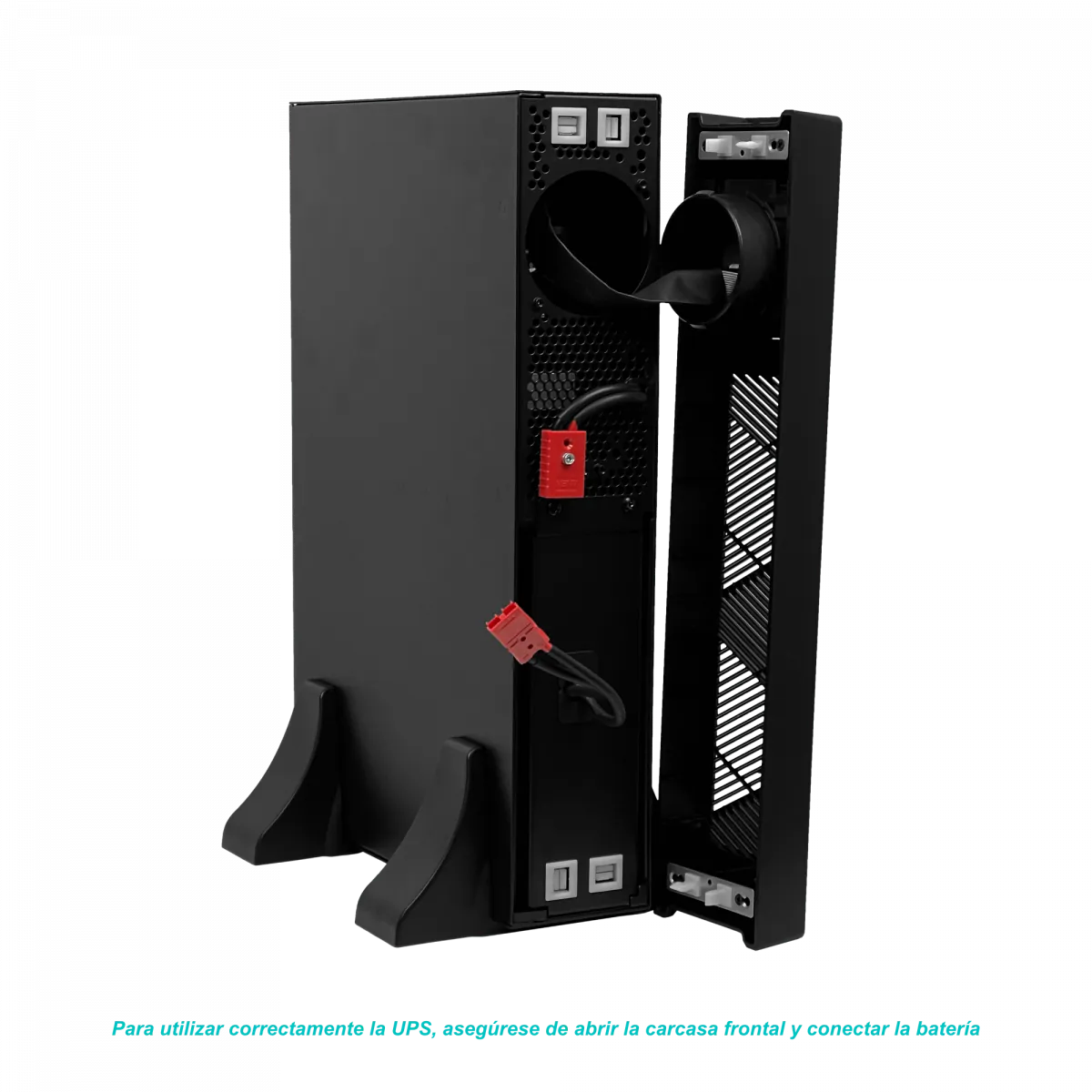 UPS Enersafe ESOL RTH-L 1KVA – Batería Ion Litio, 1000W, Rack/Torre, Online (Doble Conversión) 5