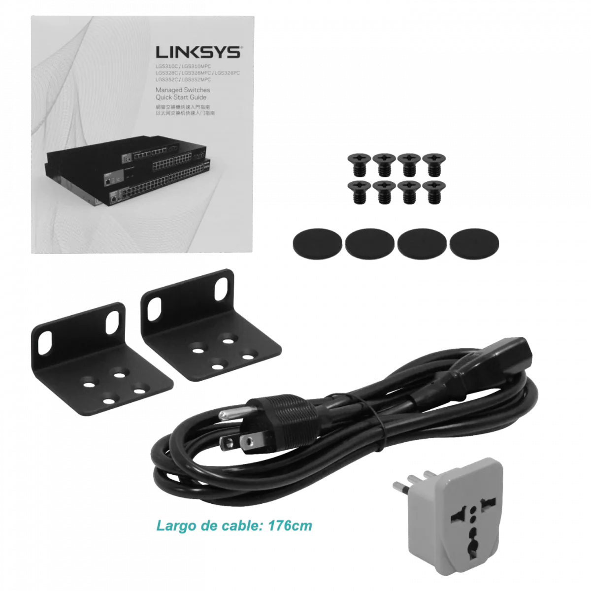 Switch Gigabit Ethernet Gestionado Linksys LGS352C, 48 Puertos, 4 SFP+ de 10G 4