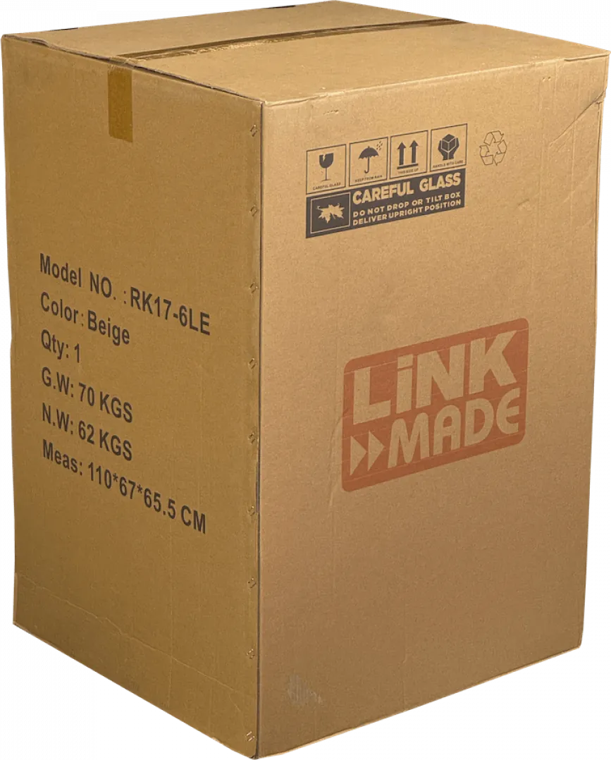 Rack Exterior LINKMADE RK17-6LE 17U 60cm Fondo IP65 Ventilacion PDU Muro Poste 6