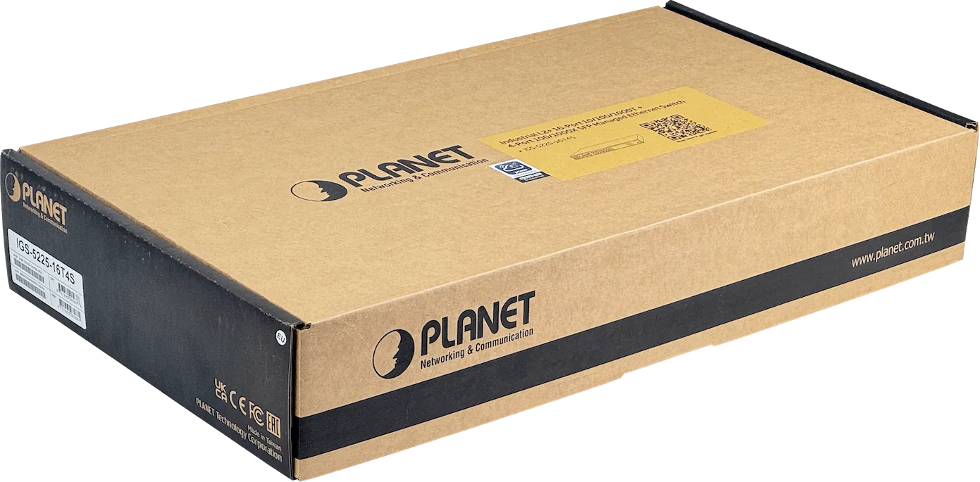 Switch Planet 16-1000 4-SFP Console L2/L4 Industrial Switch Rack 100-240VAC 5