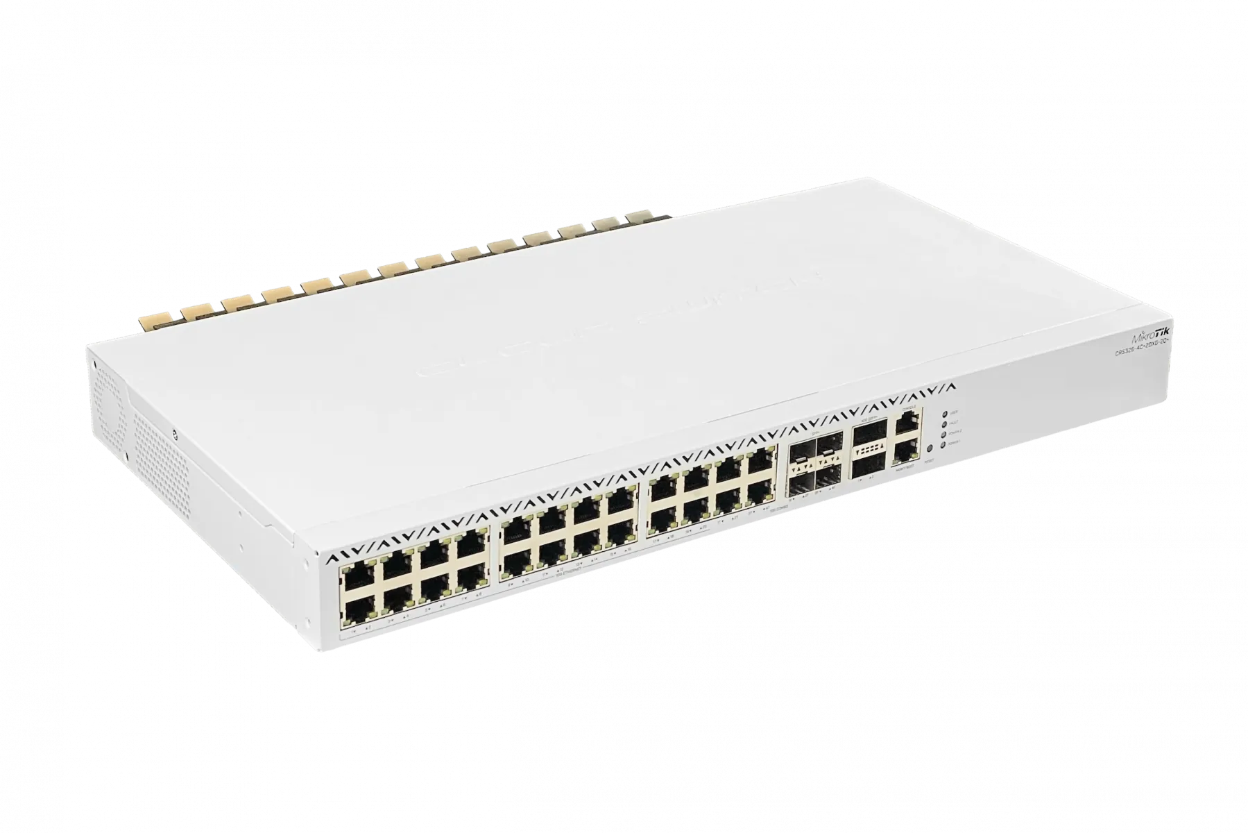 Switch MikroTik CRS326-4C+20G+2Q+RM, 20 Puertos 2.5G, 4-SFP+ 10G, 2-QSFP+40G, 220VAC 2