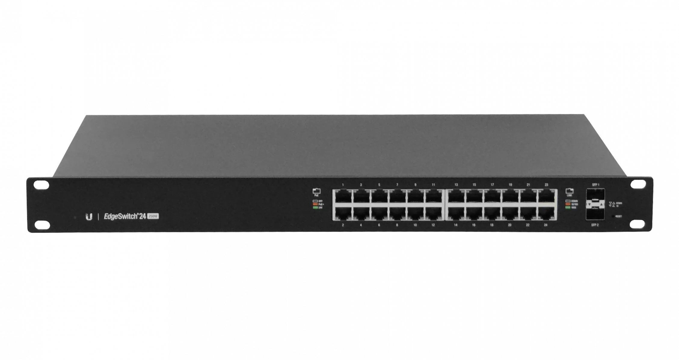 Switch Gestionado Ubiquiti con 24 Puertos Gigabit y Soporte PoE, Ubiquiti EdgeSwitch 24 PoE (250W) 3