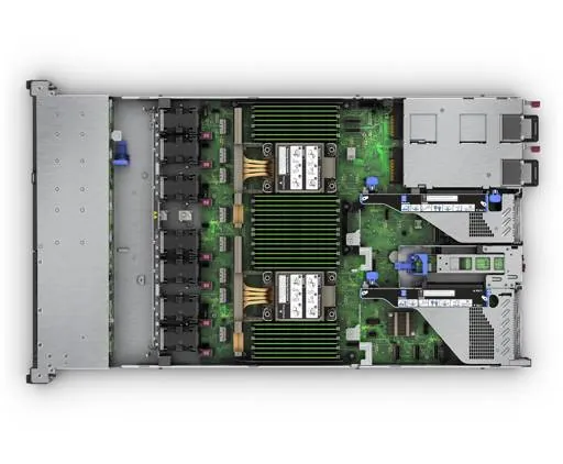 Servidor HPE ProLiant DL360 Gen11, Xeon Silver 4514Y, 64GB RAM, 2x480GB SSD, 8SFF, MR408i-o, 2x800W 4