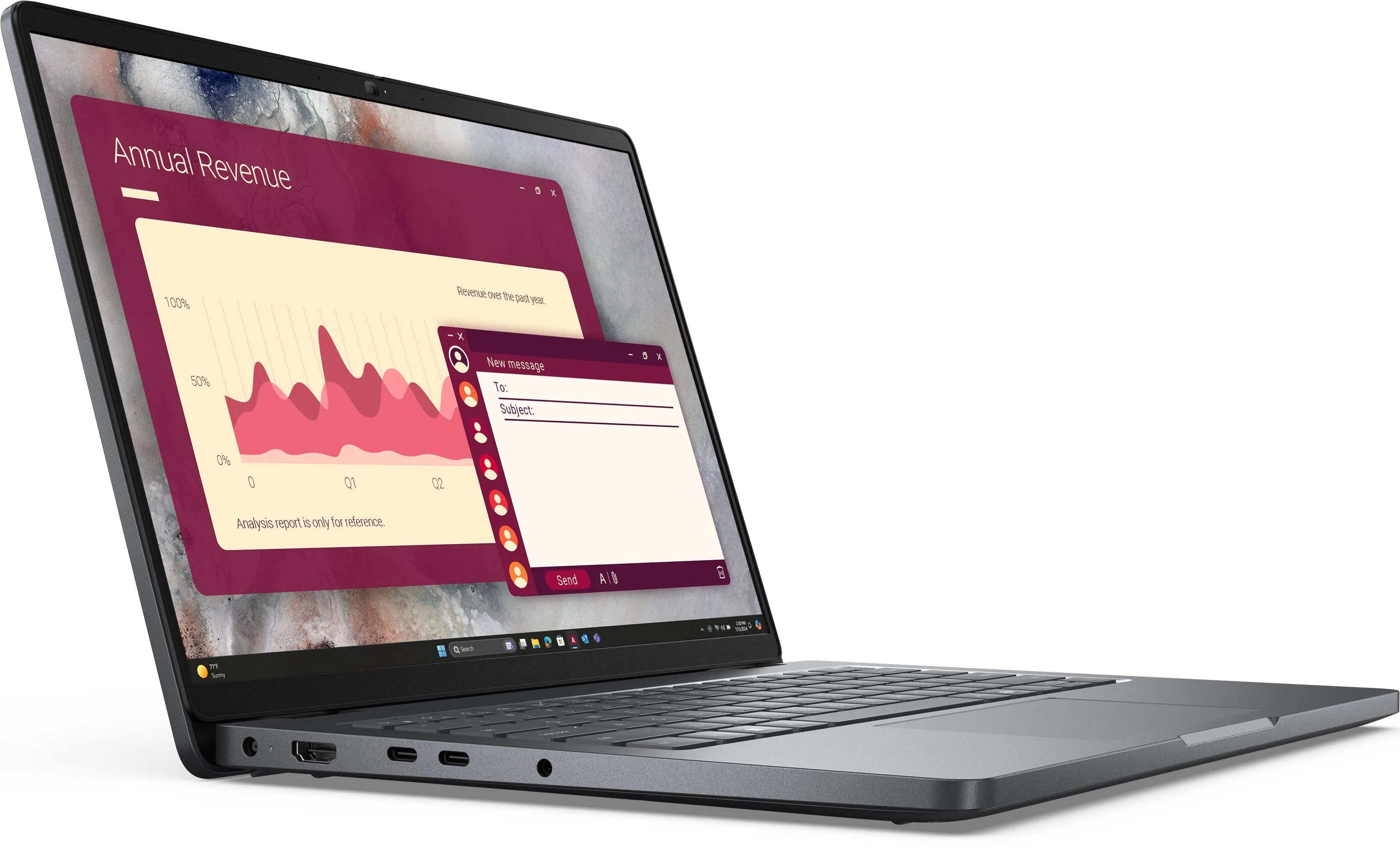 Ultrabook Dell Pro Plus 14 - Intel Core Ultra 7 268V, DDR5 32GB, 1TB SSD, Arc Graphics 140V, W11Pro 3